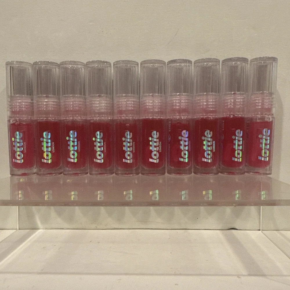 Lottie London Oil Slick Lip Oil Extra Cherries - Sealed Lot Of 10‎